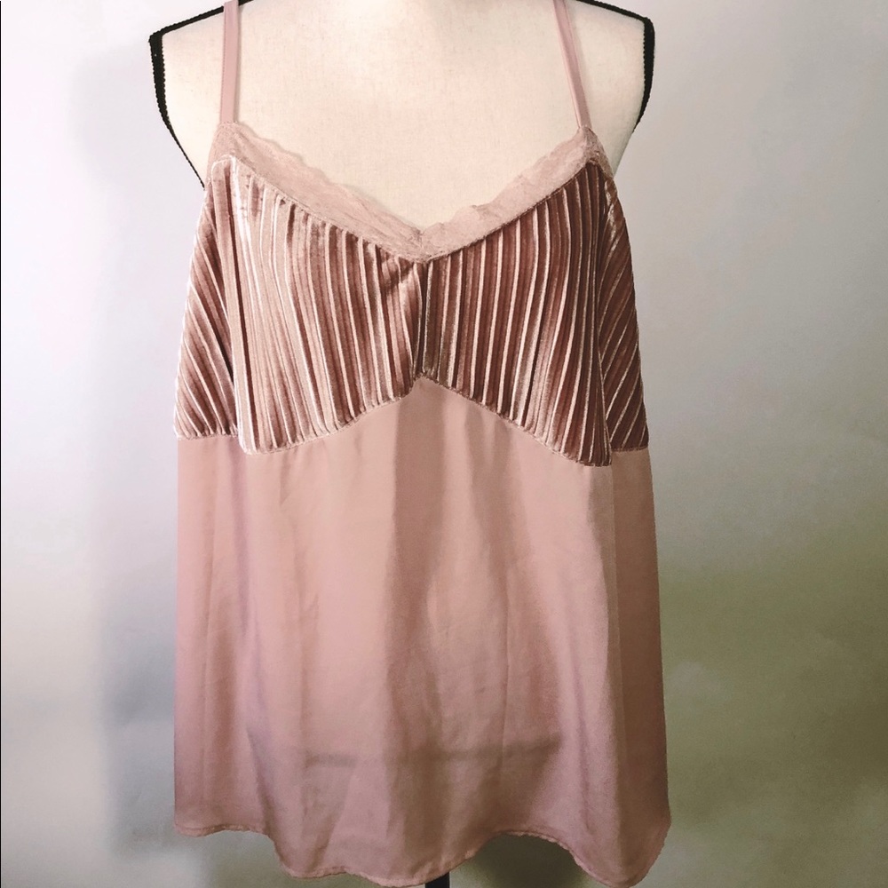 Torrid rose or blush pink cami